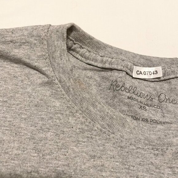 Rebellious One Nashville Road Trip Womens Shirt Size XS Tshirt - Picture 5 of 16